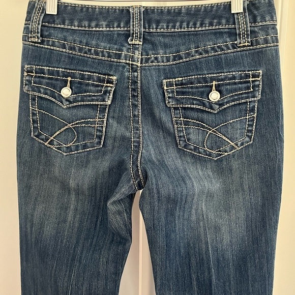 INC women’s jeans W 30 L 31 regular fit boot leg blue - Picture 6 of 6